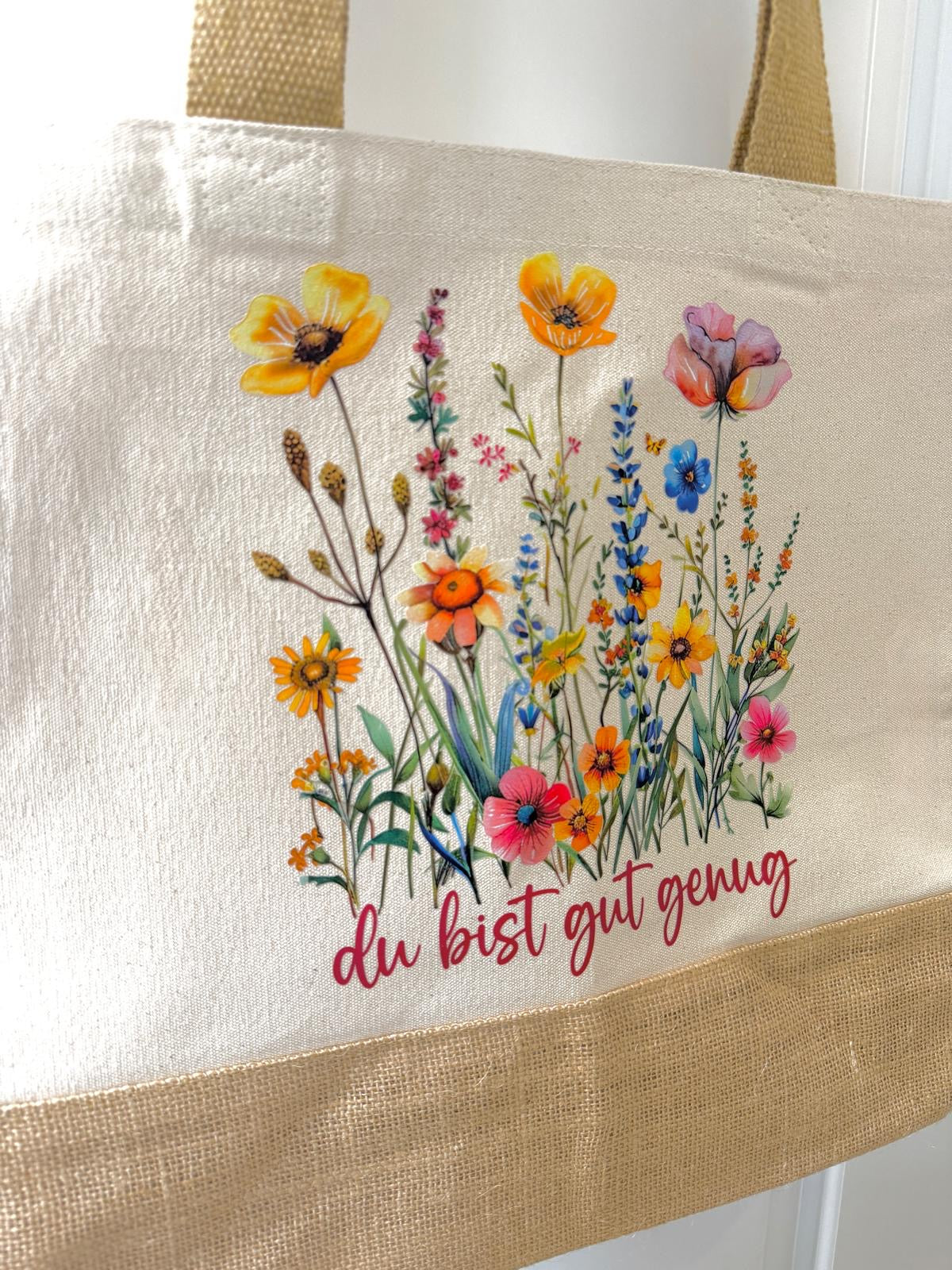 Jute-Tasche "Du bist gut genug"