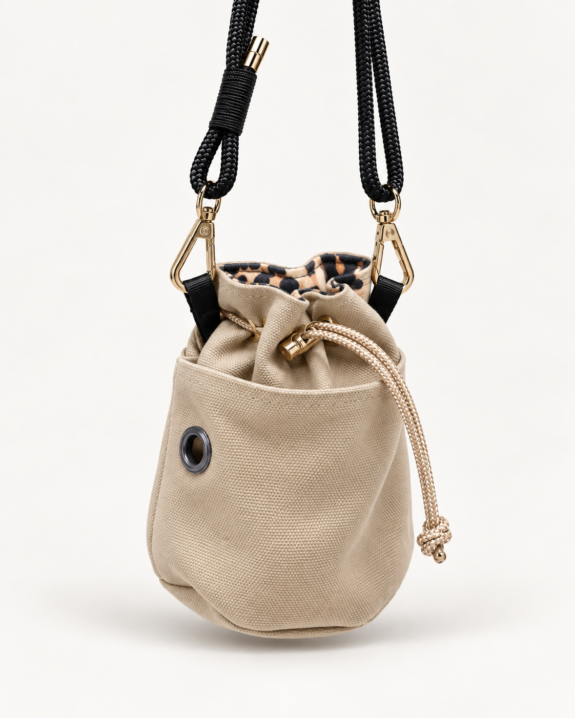 Leckerli-Beutel Leo-Beige