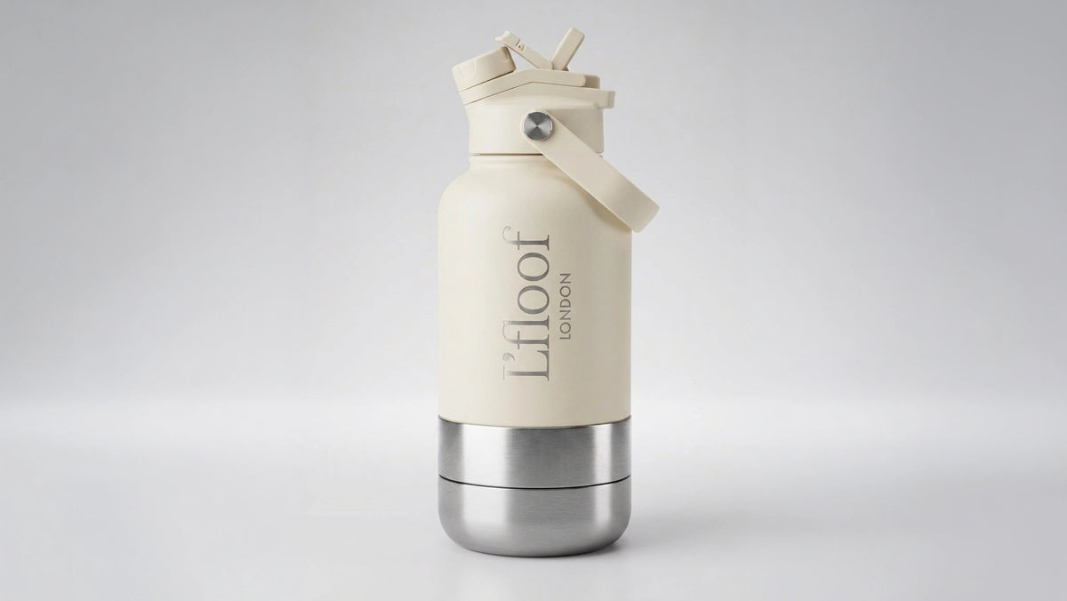 Hundewasserflasche 3-in-1