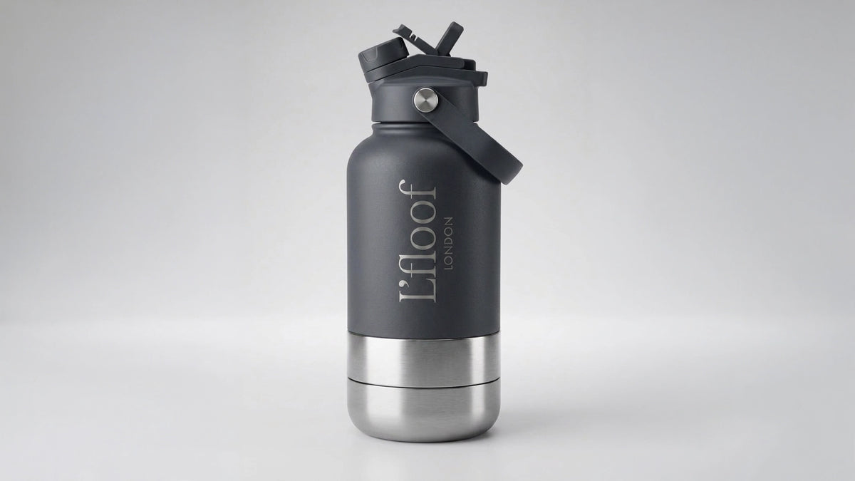 Hundewasserflasche 3-in-1