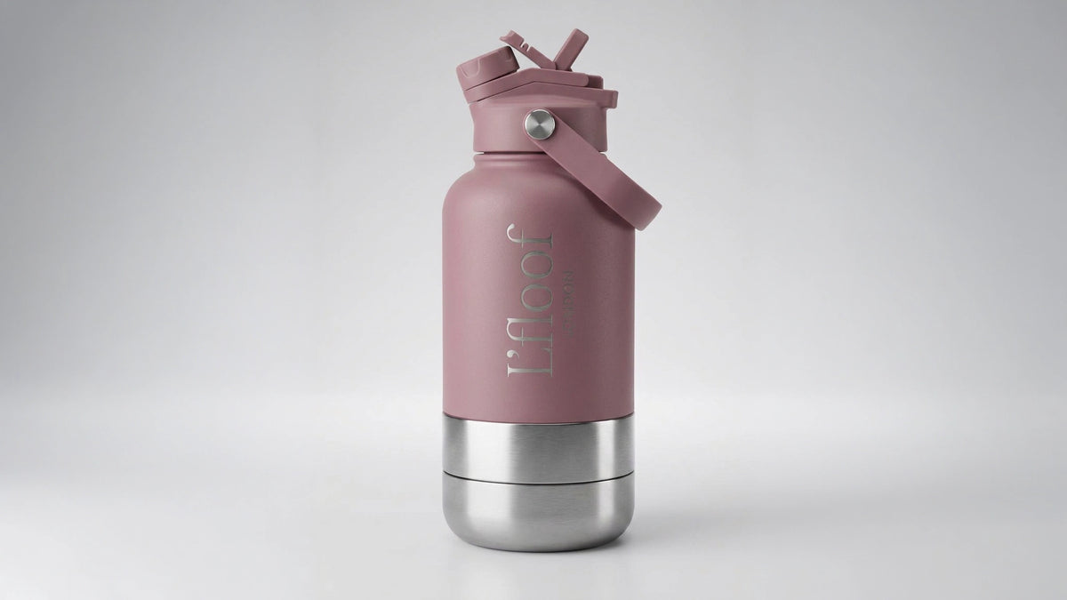 Hundewasserflasche 3-in-1