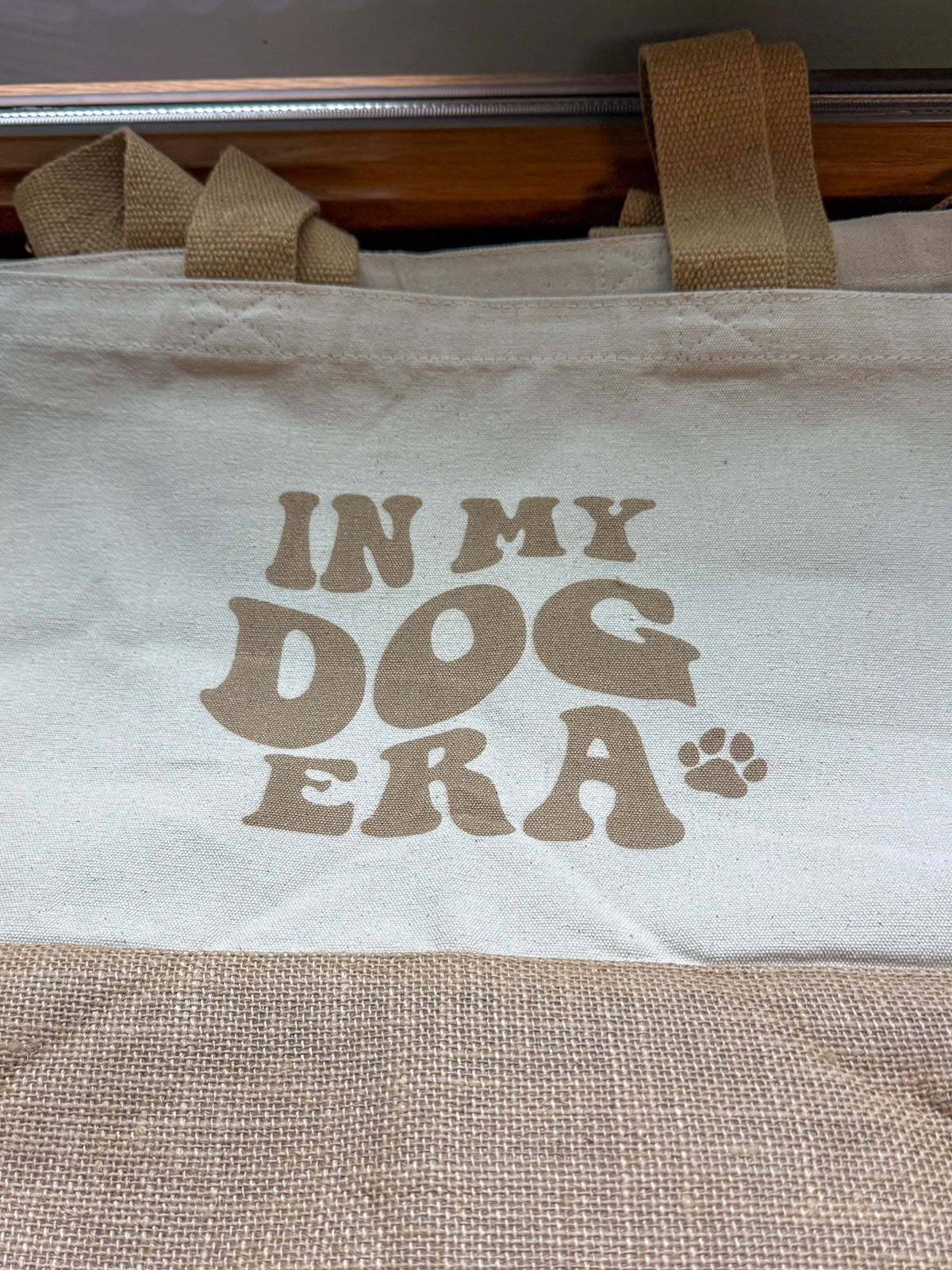 Jute-Tasche "In my dog era"