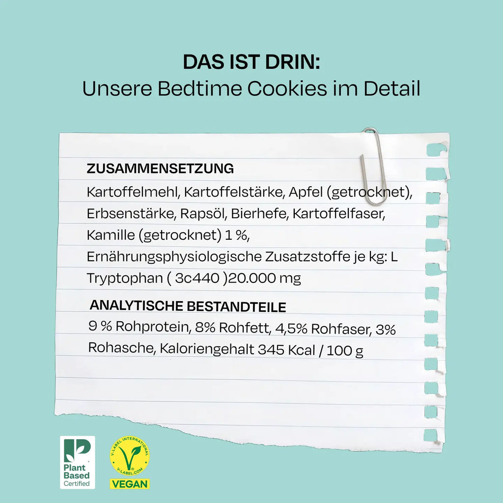 BEDTIME COOKIES
