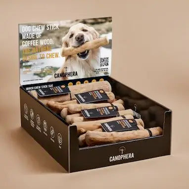 Hundekaustab aus Kaffeeholz